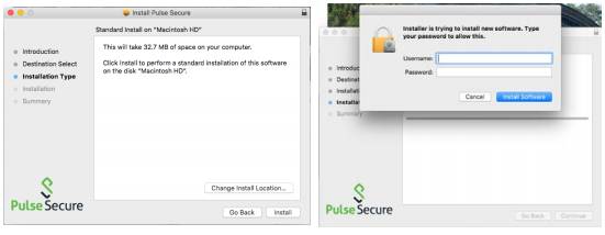 junos pulse secure client